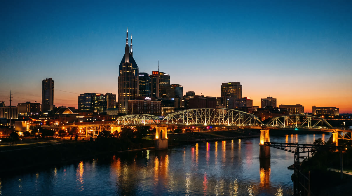 Nashville, TN skyline